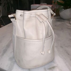 Vintage Coach Cinch Bucket Bag